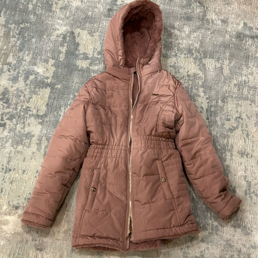 DKNY pink jacket